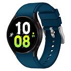 Silikon Armband No-Gap Samsung Galaxy Watch 5 (44mm) Blå