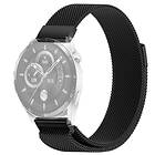 Skalo Milanese Loop till Huawei Watch GT 2 46mm Svart