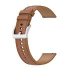 Klockband i läder Ljusbrun 22 mm Xiaomi Watch S2