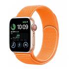 Nylon Armband Apple Watch SE 2022 (40mm) Papaya