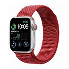 Nylon Armband Apple Watch SE 2022 (40mm) Red