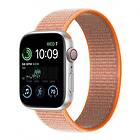 Nylon Armband Apple Watch SE 2022 (44mm) Spicy Orange