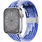 Flätat Elastiskt Armband Apple Watch 8 (41mm) Gradient blue