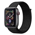 Apple Watch 4 (40mm) Nylon Armband Black White