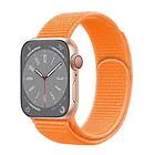 Nylon Armband Apple Watch 8 (41mm) Papaya