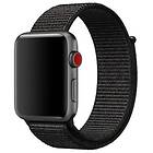 Apple Watch 38mm Nylon Armband Black Pink