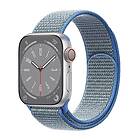 Nylon Armband Apple Watch 8 (41mm) Tahoe Blue