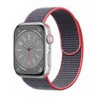 Nylon Armband Apple Watch 8 (45mm) Electric pink