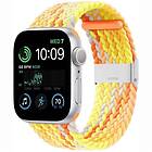 Flätat Elastiskt Armband Apple Watch SE 2022 40mm Gradient orange