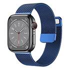 Milanese Armband Apple Watch 8 (45mm) Blå