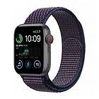 Nylon Armband Apple Watch SE 2022 (44mm) Indigo