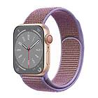 Nylon Armband Apple Watch 8 (45mm) Lilac