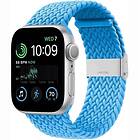 Flätat Elastiskt Armband Apple Watch SE 2022 40mm Skyblue