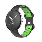 Twin Sport Armband Google Pixel Watch (41mm) Sort/lime