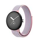 Nylon Armband Google Pixel Watch Pink Sand
