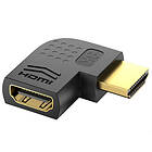 NÖRDIC HDMI-N5018 vinklad HDMI 2.1 adapter 8K60Hz 4K120Hz HDR