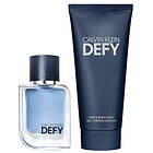 Calvin Klein Defy edt 50ml + SG 100ml for Men