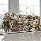 Ugears Steam Locomotive with Tender