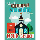 Letter Tracing Workbook Creator: Short Bible Verse Word Search for Kids: 52 Memory Kids Ages 6-8