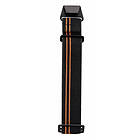 NORQAIN Neverest GMT Flex Black Orange Fabric Strap 20mm 15BOF