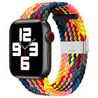 A-One Brand Braided Fabric armband Apple Watch 4/5/6/7/SE/Ultra (42/44/45/49mm) Multicolor