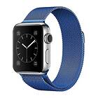 A-One Brand Apple Watch 2/3/4/5/6/SE (42mm/44mm) Armband Magnetic Strap Blå