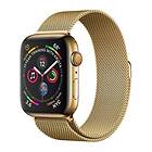 A-One Brand Apple Watch 2/3/4/5/6/SE (42mm/44mm) Armband Magnetic Strap Guld