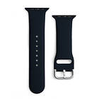 A-One Brand Apple Watch 2/3/4/5/6/7/8/SE (49/45/44/42mm) Ultra Armband Silicone Svart