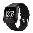 A-One Brand FitBit Versa 2/Versa Armband Silikon Svart