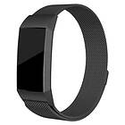 A-One Brand Fitbit Charge 4/3 Armband Milanese Loop Svart
