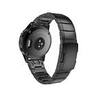 Tech-Protect Stålband Garmin Fenix 5/6/6 Pro Svart