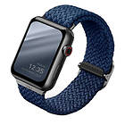 Uniq Aspen Strap Apple Watch 4/5/6/7/SE/Ultra 42/44/45/49 mm Blå