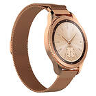 Lux-Case Samsung Galaxy Watch (42mm) luxury milanese watch strap replacement Rose Gold Flerfärgad