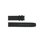 Boccia klockarmband 3771-01 Läder Svart 20mm default sömmar