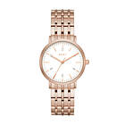 DKNY klockarmband NY2504 Metall Rosévin 18mm