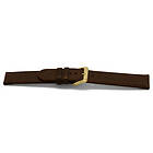 EXC Klockarmband G400G Läder Brun 20mm sömmar brun