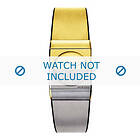 Jacob Jensen klockarmband 513 serie Gummi Bi-färg