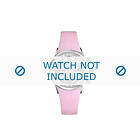 Nautica klockarmband A17538L Gummi / plast Rosa