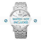 Seiko klockarmband SRK033P1 / 6G28 00X0 Metall Ilverfärgad 21mm