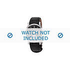 Seiko klockarmband SUK005P1 / 5Y85 0AH0 4KK8JZ Läder 17mm sömmar vitt