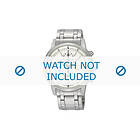 Seiko klockarmband M0BS317J0 / 7T92-0LT0 Metall Ilverfärgad 20mm