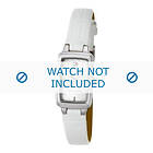 Tommy Hilfiger klockarmband TH-08-3-25-0652 TH679300865 / 1780673 BT679300865 Krokodil läder Vit 7mm