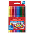 Faber-Castell Tuschpennor Grip 10p Färgmix