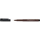 Faber-Castell PITT artist pen S sepia Brun
