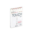 Touch Twin Brush Marker 6-set Skin Tones A