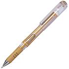 Pentel Hybrid Gel Grip DX Metallic Gelpenna Purple METALLIC PURPLE