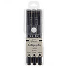 Nassau Fine Art Kalligrafipennor 3-set