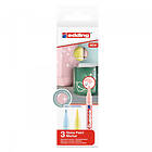 Edding Gloss Paint Marker Fine 3-set Pastel