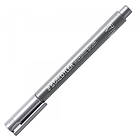 Staedtler Penselpenna Metallic silver