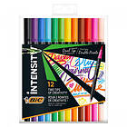 BIC Intensity Dual Tip Box 12-set